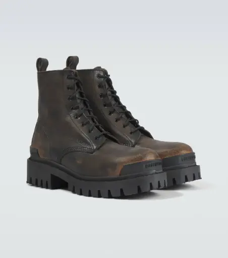 BALENCIAGA | Stike Long Leather Boots