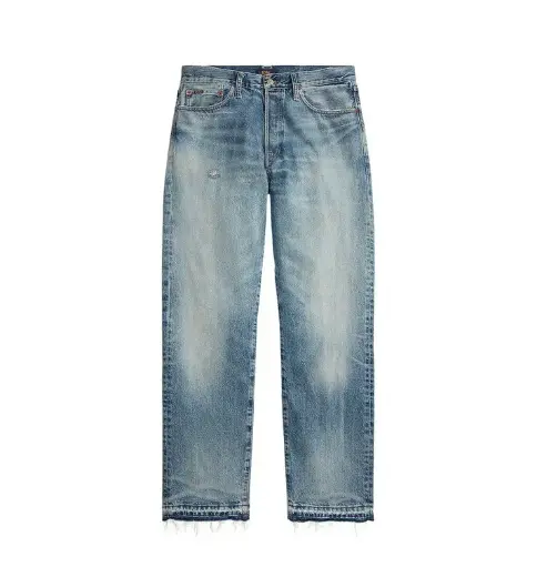 POLO RALPH LAUREN  | Men's Blue Heritage Distressed Jeans
