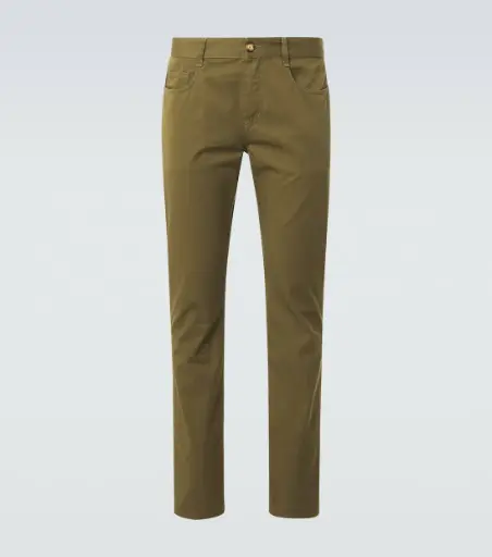 SAINT LAURENT | Mid-Rise Slim Pants