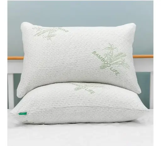 Elif Home Goods | 2 Pack King Size | Rayon Derived from Bamboo Pillow