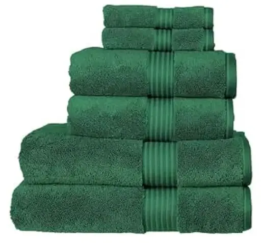 Christy | Supreme Hygro 6 Piece Spruce Green Towel Set