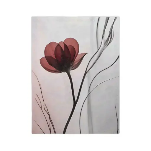 Petal Plush Microfiber Design | Blanket