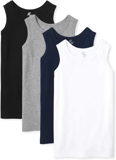 The Children's Place | Boy's Mix and Match Tank Top | Pack of 4 