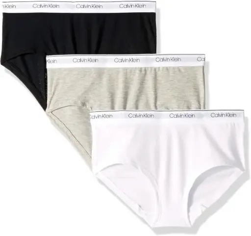 Calvin Klein | Girl's Modern Hipster Underwear | Pack of 3 
