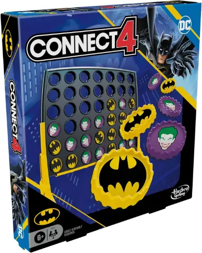 HASBRO Gaming | Connect 4 Batman Edition Board Game