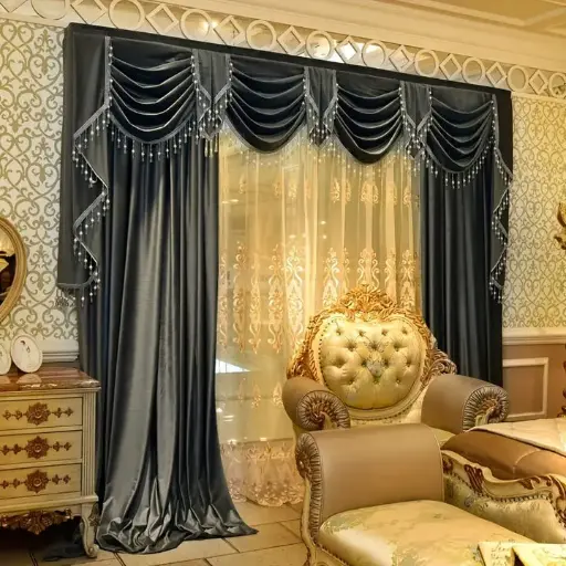 Living Room Curtain | Finished Flannelette Curtain