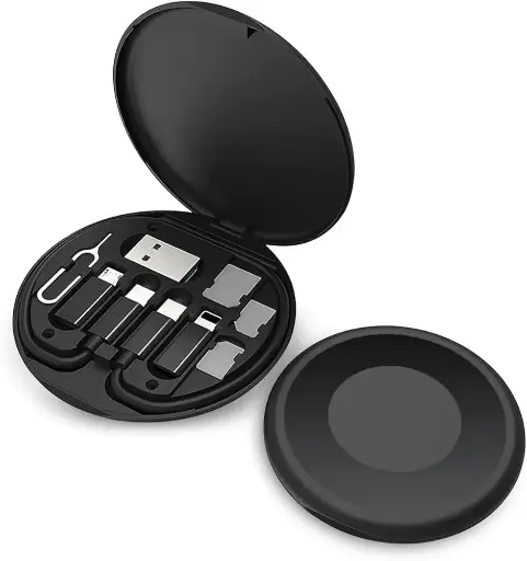60W USB Fast Charging Type-C Travel Data Cable Set | All in One Compact Design