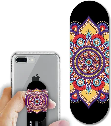 Colorful Tabletop Finger Grip and Mobile Phone Holder