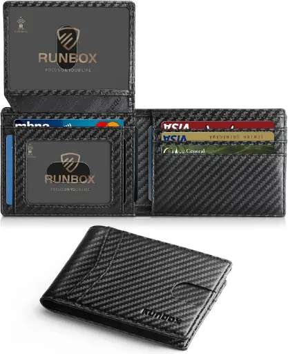 RUNBOX | Stylish Men's RFID Blocking Wallet