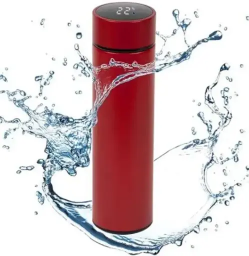Spero | Stainless Steel Red LED Temperature Display Smart Flask Bottle