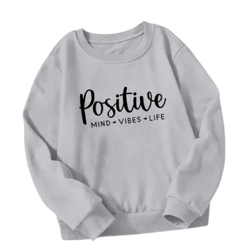 Positive Pulse Crewneck | Grey | Sweatshirt 