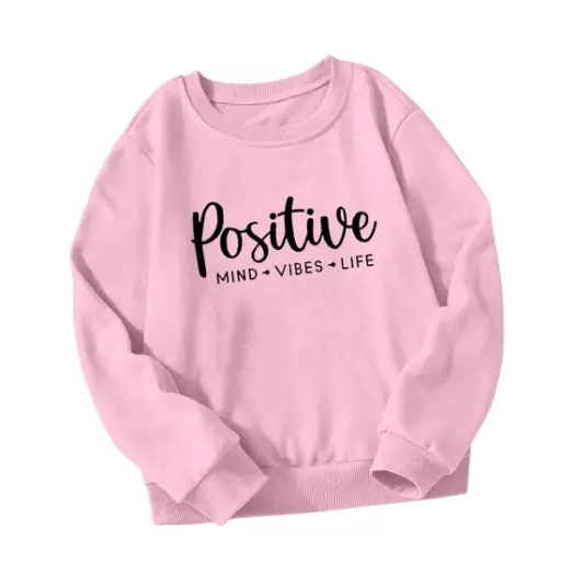 Positive Pulse Crewneck | Pink | Sweatshirt 