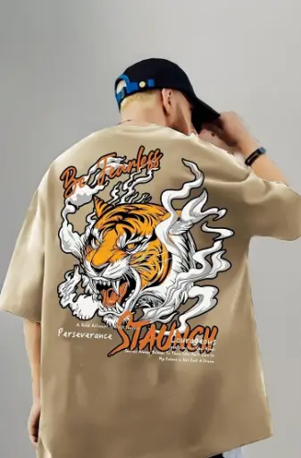 JUMP CUTS | Fearless Fury | Graphic Printed T-Shirt 