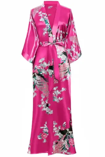 Peony Blossom Grace - Fuchsia Edition | Kimono 