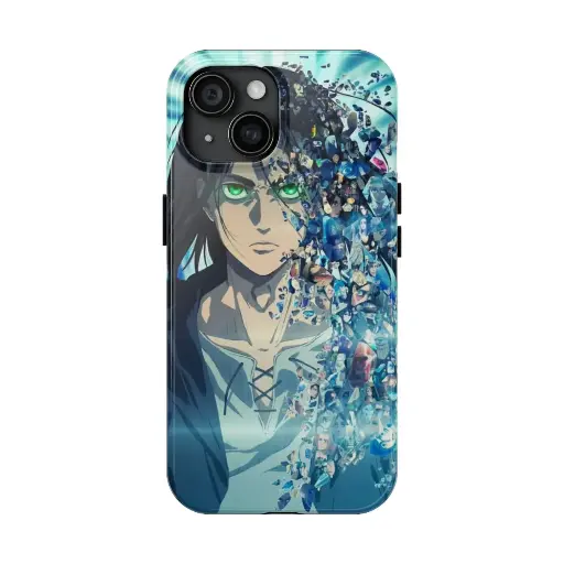 Attack on Titan Eren Yeager iPhone 15 Case