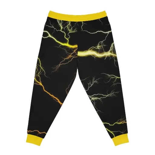 Yellow Lightning Thunder Regular Fit | Jogger
