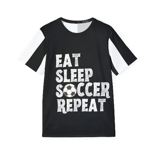 Soccer Enthusiast Black Jersey