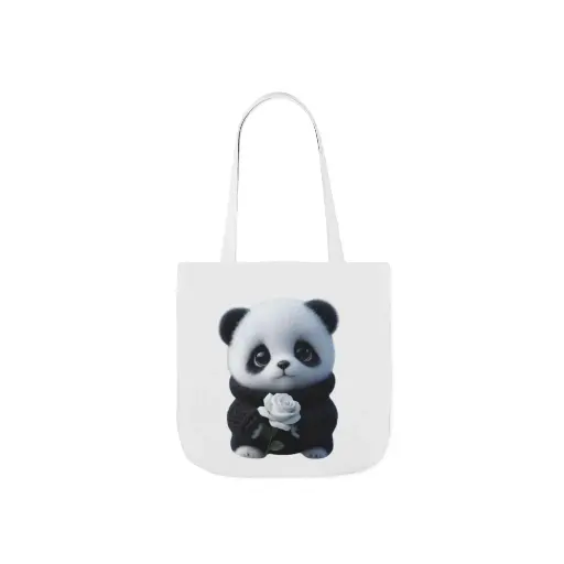Adorable Panda Printed Eco-Friendly | Tote Bag 