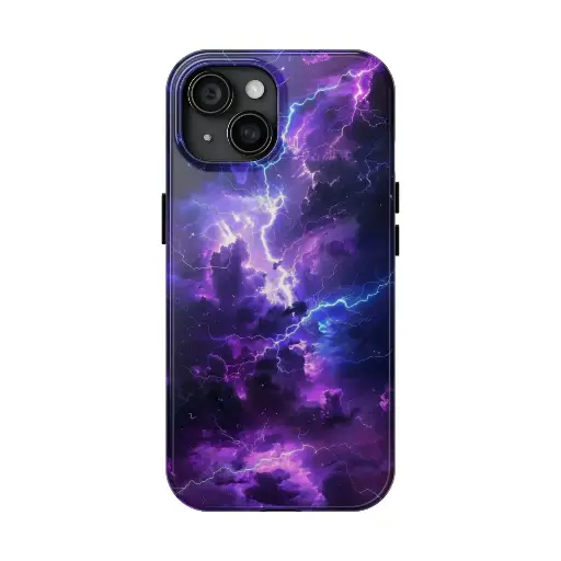 Violet Sky iPhone 15 Case