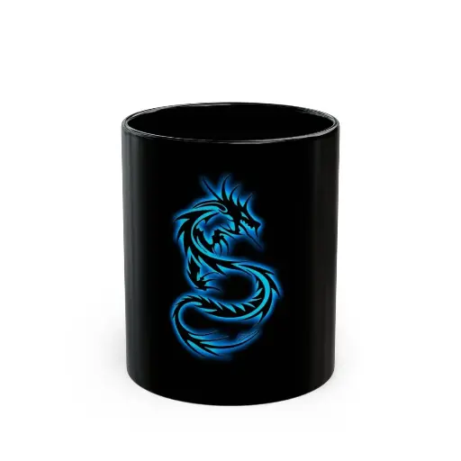 Mythical Blue Dragon Mug