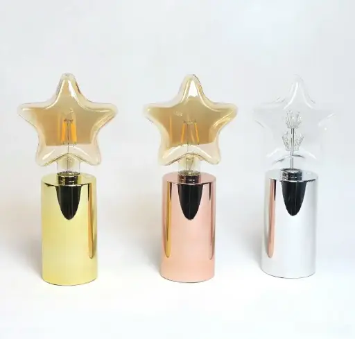 Elegant Starry Shiny | Decorative  Bulbs | Set of 3