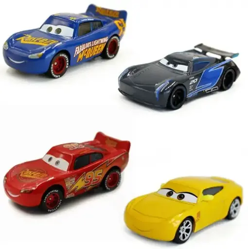 Disney Pixar's 3 Diecast Pack of 4