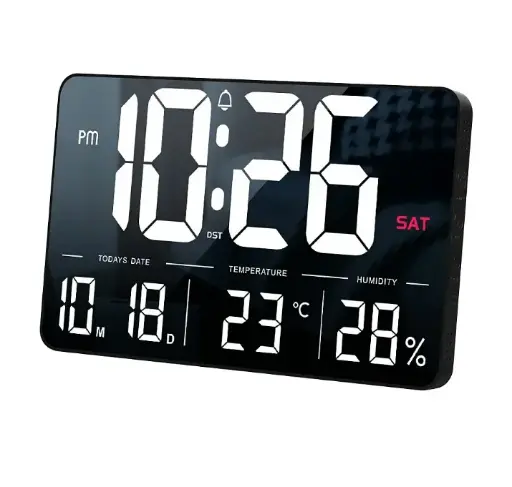 TimeMaster | LED Digital | Wall Clock Display