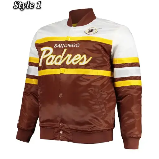 Slam Squad | Bold Stripes Bomber Jacket