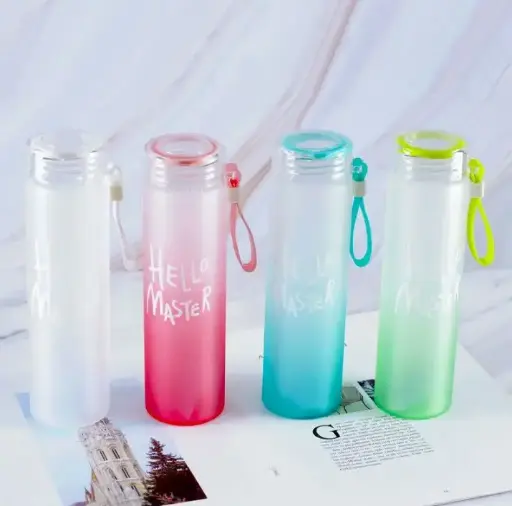 Hello Master | Fancy Glass Water Bottles | 500ml