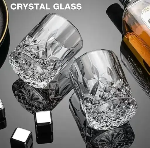 Crystal Diamond design Glass