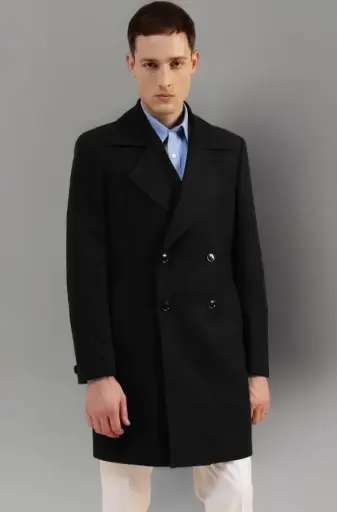 GIVO | Monarch Mode | Classic Black Overcoat