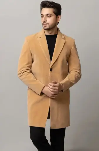 YHA | Sandstone Luxe | Camel Classic Overcoat