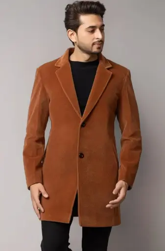 YHA | Rust Regent | Burnt Brown Winter Coat