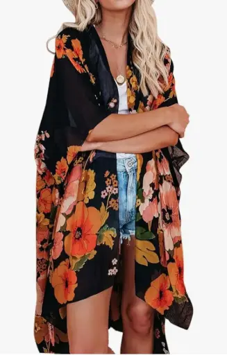 Floral Oasis | Kimono