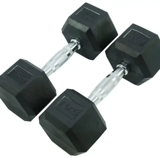 2.5-5.0kg Hexagon Shaped Dumbbell