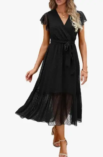 Midnight Charm Flutter | Dress