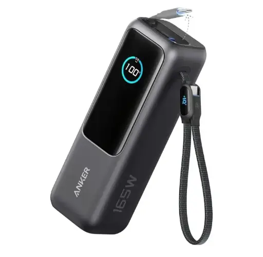 Anker 25,000mAh Laptop Power Bank with Triple 100W USB-C Ports