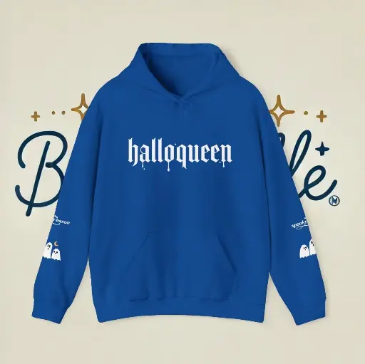 HalloQueen Blue Hoodie