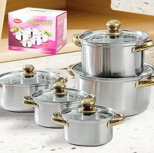 CookMaster Stainless Steel Non-Stick Cooking Pets Set