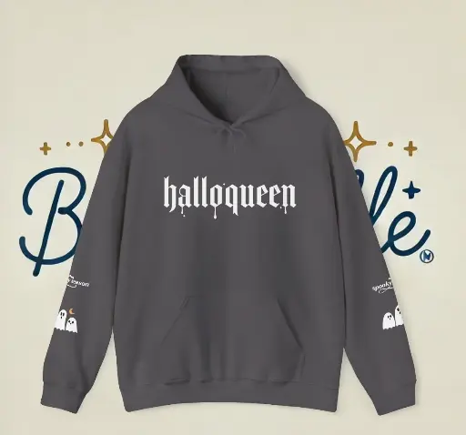HalloQueen Grey | Hoodie