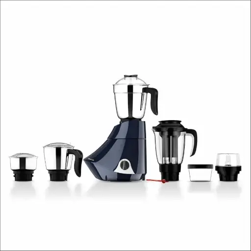 Butterfly | Smart Plus 750W Mixer Grinder with 5 Jars in Ink Blue