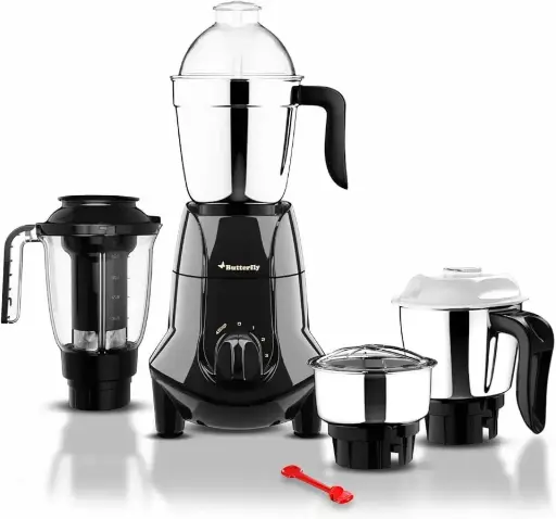 Butterfly | Jet Elite 750W 4-Jar Grey Mixer Grinder