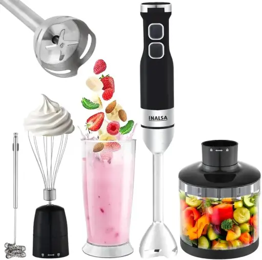 INALSA | Hand Blender Mixer 1350W Copper Motor