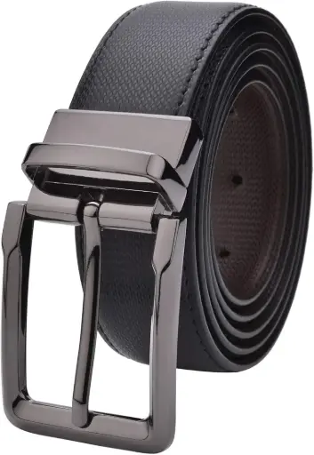 LABNOFT | Men's Reversible PU Leather Belt