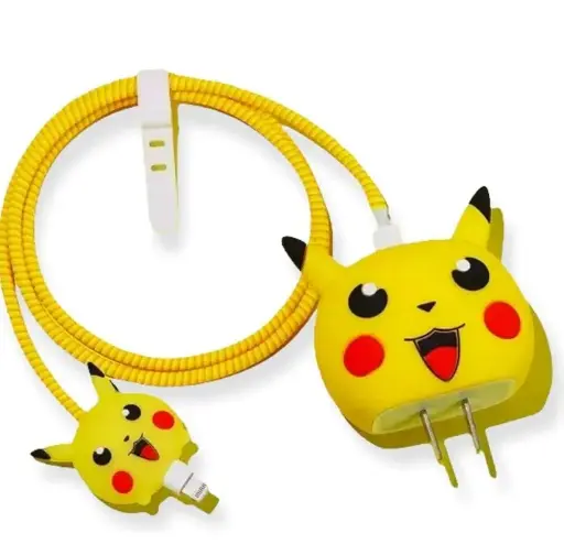 Charger Case | Cute Pikachu Inspired