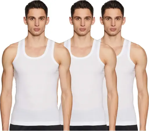 Dixcy Scott | Men's Regular Fit Vest | Pack of 3 