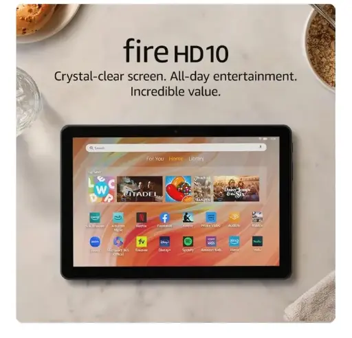 Amazon | Fire HD 10 tablet | 3 GB RAM | Black