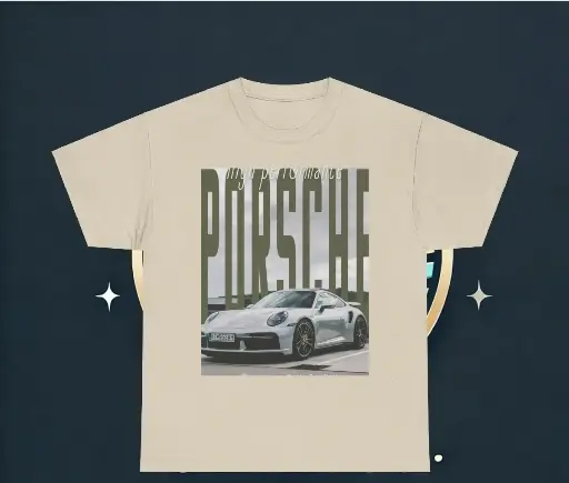 Porsche Cream | T-Shirt