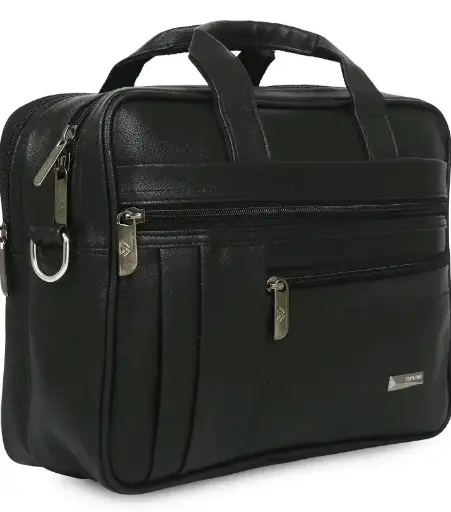 Zipline | Small Leather Laptop Bag