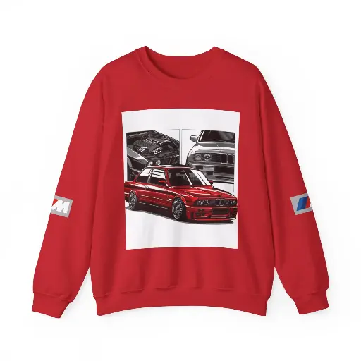 BMW M Power | Red | Sweatshirt  